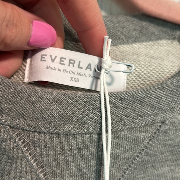 NWT Everlane The Unisex French Terry Crew - Picture 8 of 10